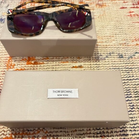 Thom Browne Eyewear TB419 square frame sunglasses - Picture 4 of 6